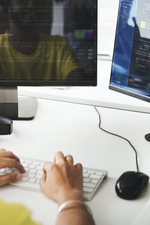 A web developer is writing a program